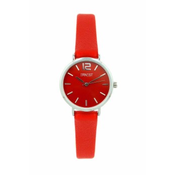 Ernest horloge Silver-Cindy-Mini FW23 rood