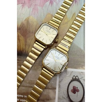 Ernest horloge Gold-Cindy Medium FW23 oranje