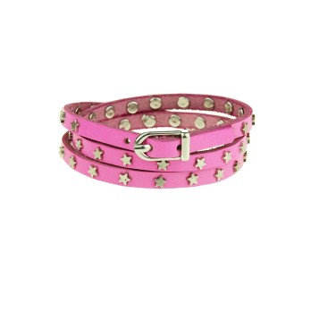 Armband "Mini-Stars" roze