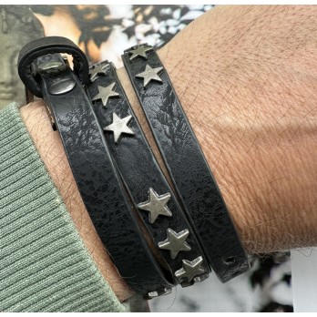 Armband "Stars" zwart