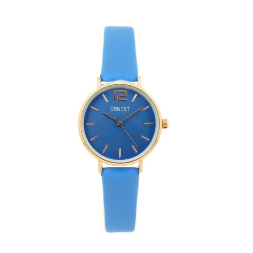Ernest horloge Rosé-Cindy-Mini SS24 azuurblauw