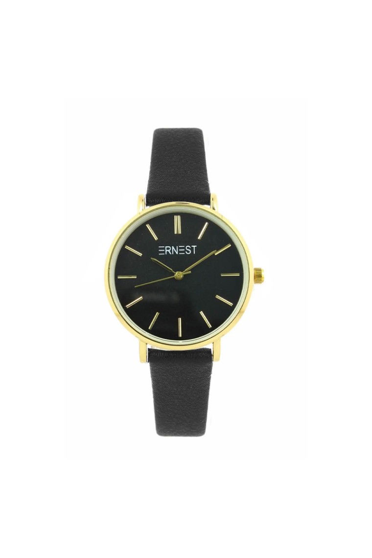 Ernest horloge Gold-Cindy Medium SS24 zwart