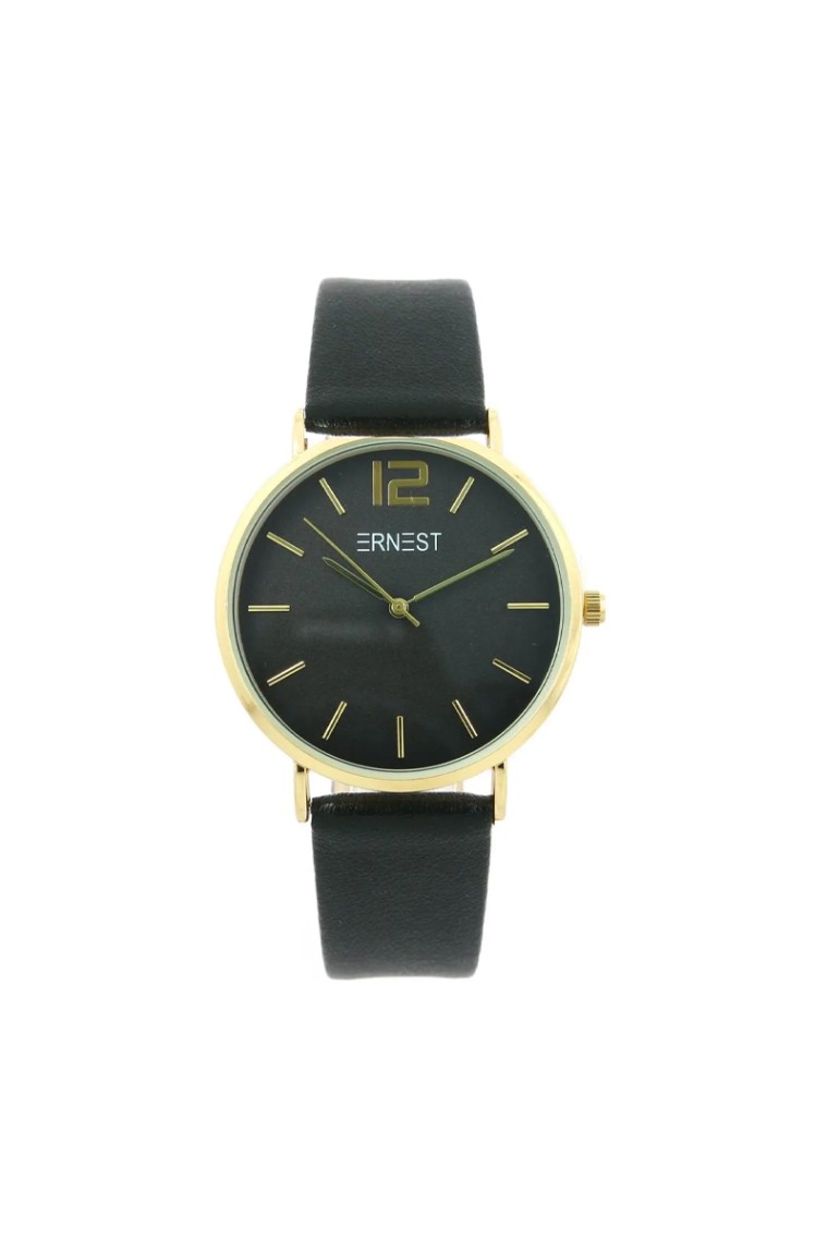 Ernest horloge Gold-Cindy SS24 zwart
