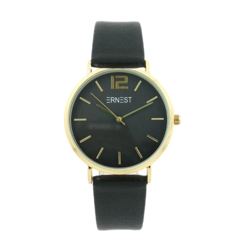 Ernest horloge Gold-Cindy SS24 zwart