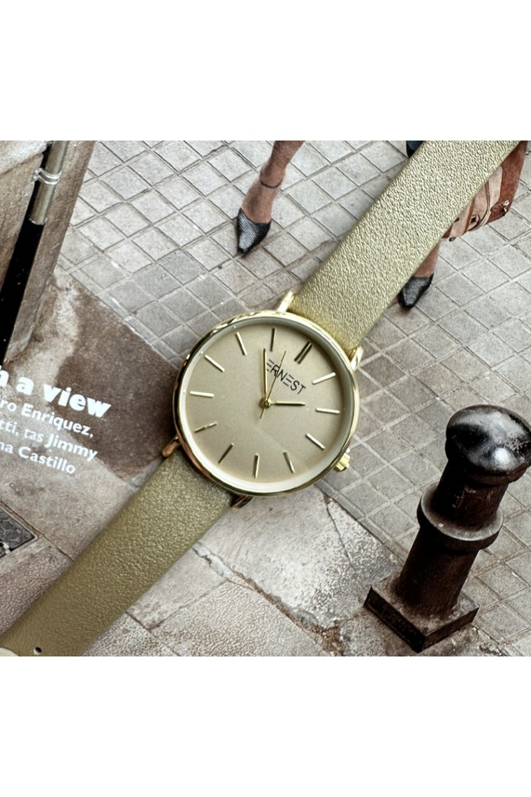 Ernest horloge Gold-Cindy Medium SS24 goud-brons