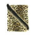 Omslagdoek "Leopard-Luxury" taupe