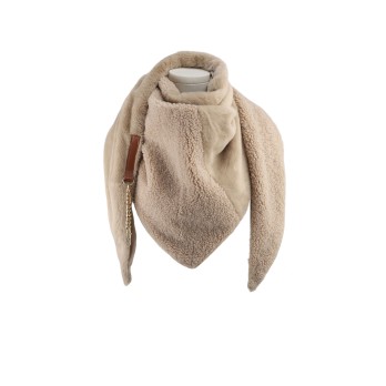 Sjaal "TEDDY-PLAIN" taupe