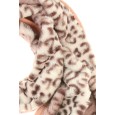 Omslagdoek "Long Leopard" oudroze