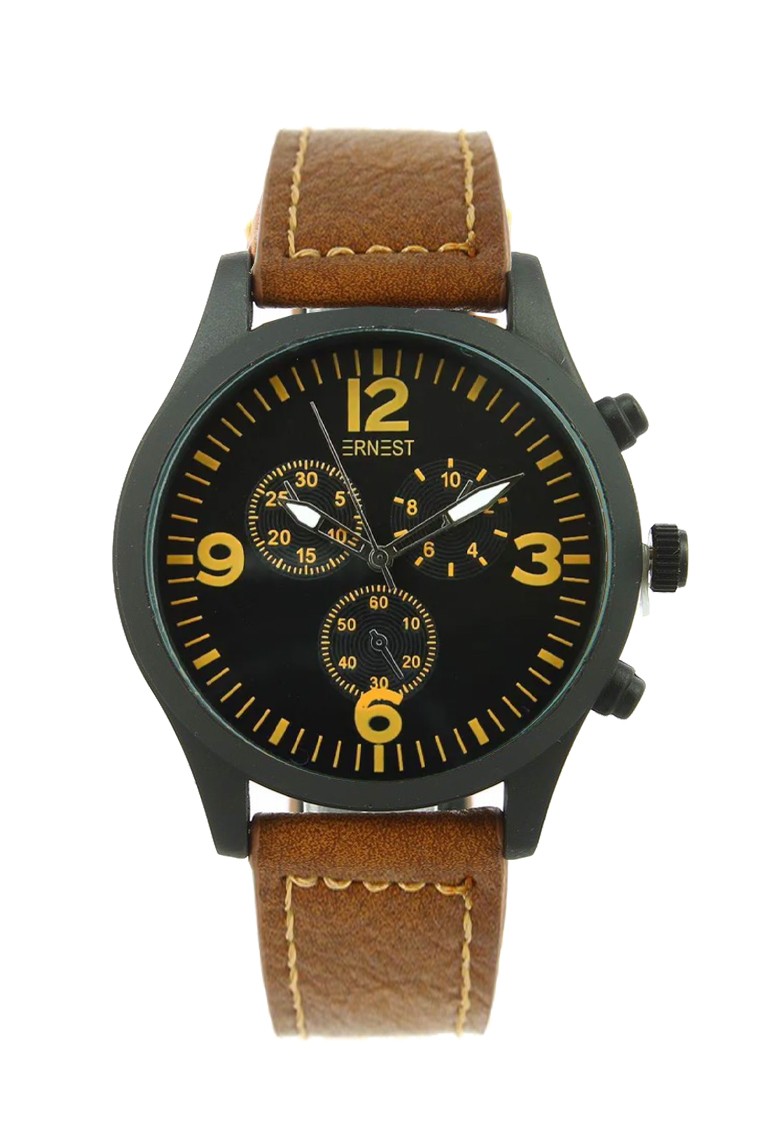 Ernest herenhorloge "Jaxx" bruin