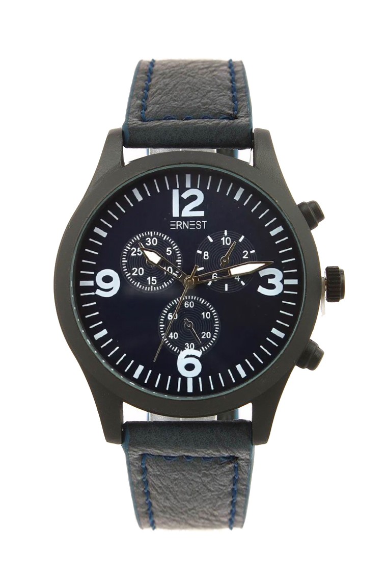 Ernest herenhorloge "Jaxx" donkerblauw