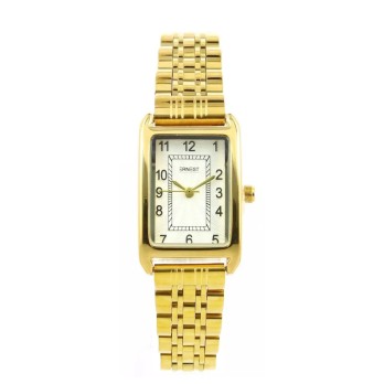 Ernest horloge "Finesse" goud-wit