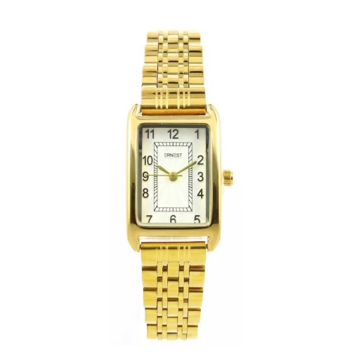 Ernest horloge "Finesse" goud-wit