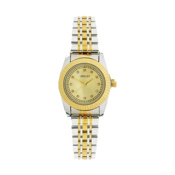 Ernest horloge "Stylistic" bicolor-gold