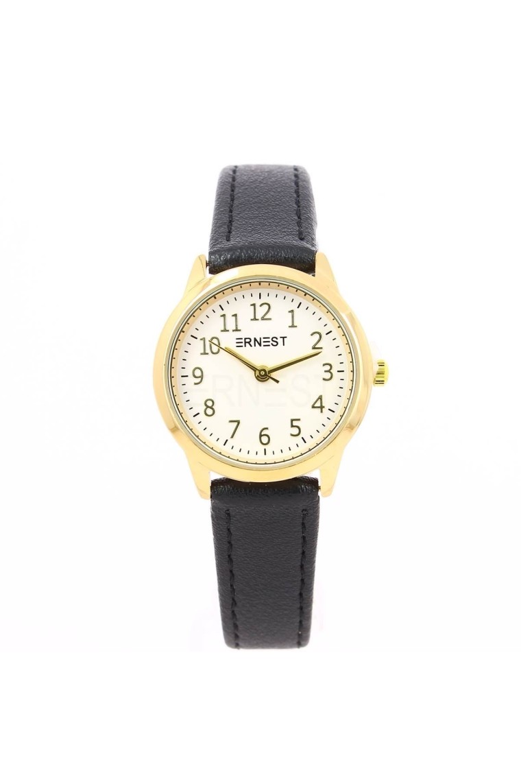 Ernest horloge "Gwen" zwart Ernest horloge "Gwen" zwart