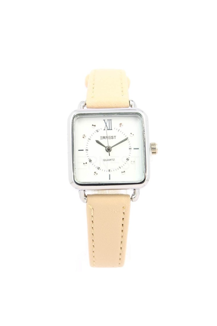 Ernest horloge "Silvestone" beige Ernest horloge "Silvestone" beige
