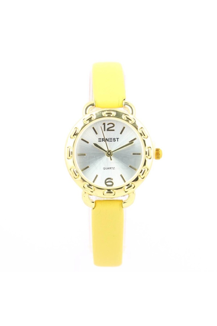 Ernest horloge "Yuliette" geel Ernest horloge "Yuliette" geel