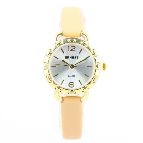 Ernest horloge "Yuliette" beige