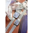Ernest horloge ""Magnet Harmina Medium" zilver-blauw