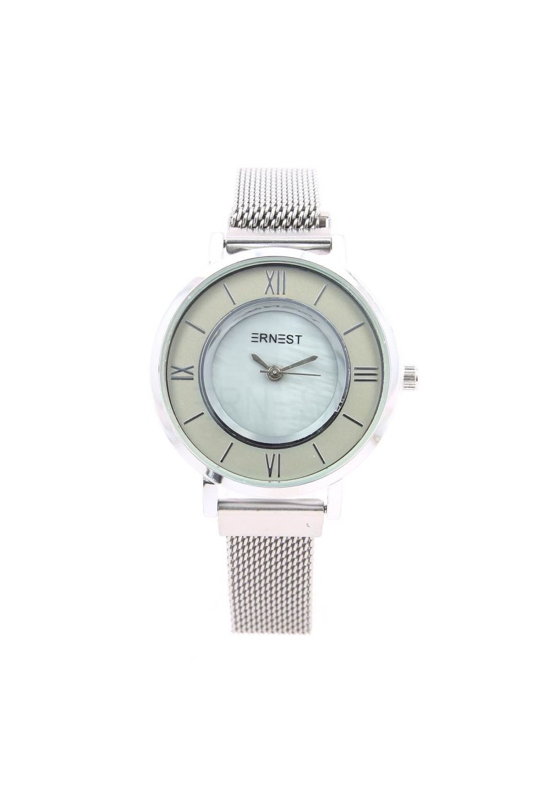 Ernest horloge ""Magnet Lizzy" zilver-grijs Ernest horloge ""Magnet Lizzy" zilver-grijs