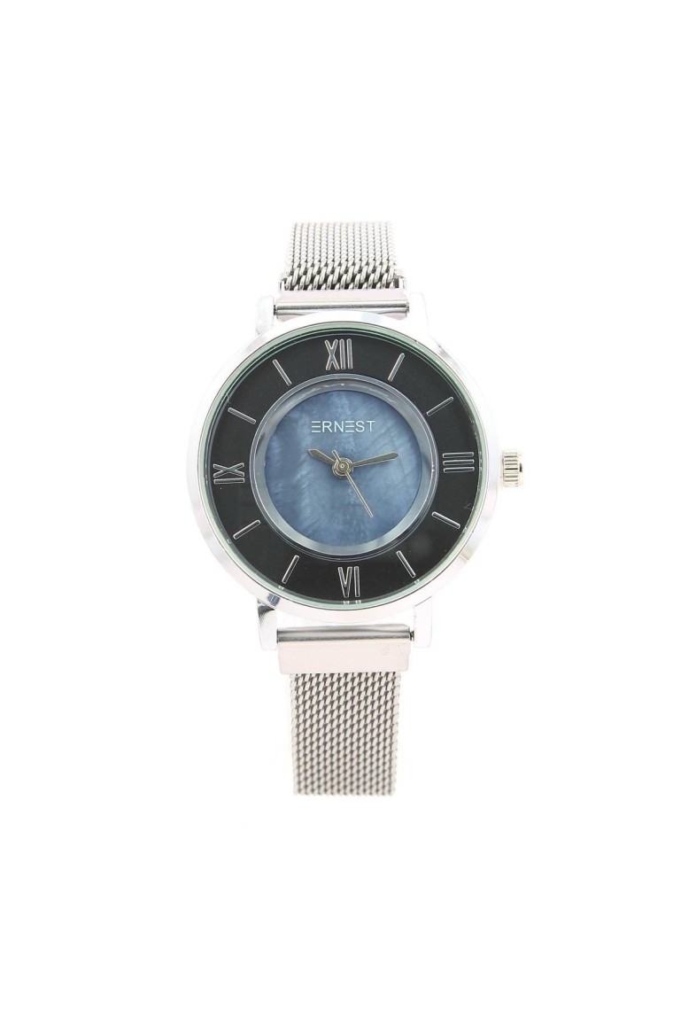 Ernest horloge ""Magnet Lizzy" zilver-donkerblauw Ernest horloge ""Magnet Lizzy" zilver-donkerblauw