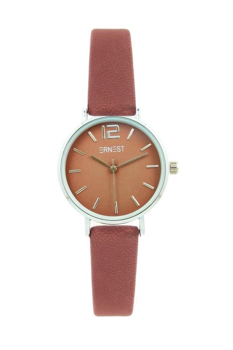 Ernest horloge Silver-Cindy-Mini FW25 oudroze