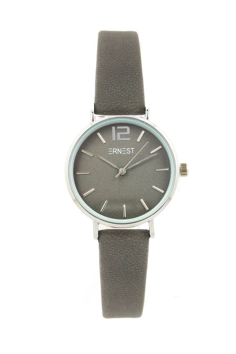 Ernest horloge Silver-Cindy-Mini FW25 donkergrijs-matt