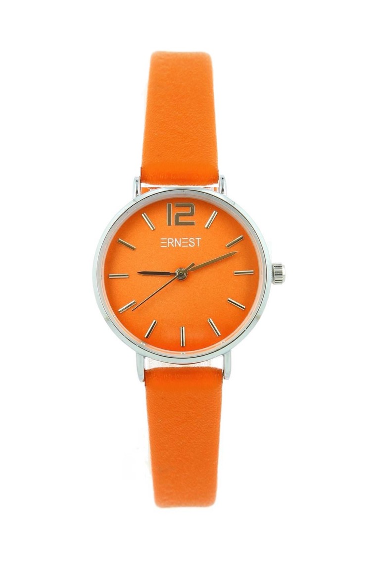 Ernest horloge Silver-Cindy-Mini FW25 oranje
