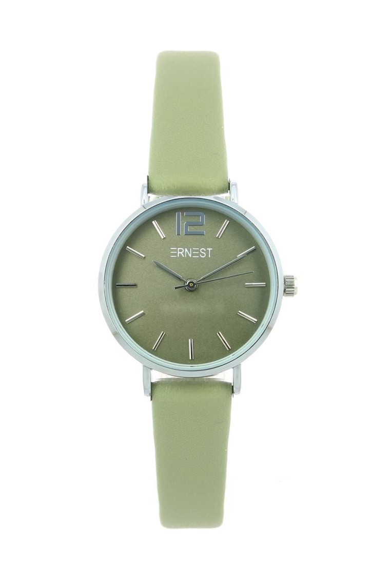 Ernest horloge Silver-Cindy-Mini FW25 celadon-groen