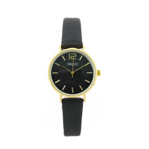 Ernest horloge Gold-Cindy-Mini FW25 zwart