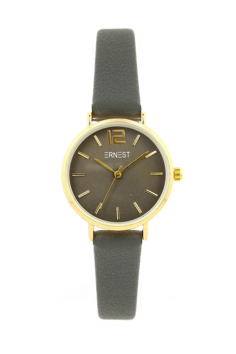 Ernest horloge Gold-Cindy-Mini FW25 donkergrijs
