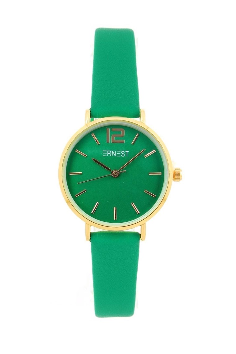 Ernest horloge Gold-Cindy-Mini FW25 groen