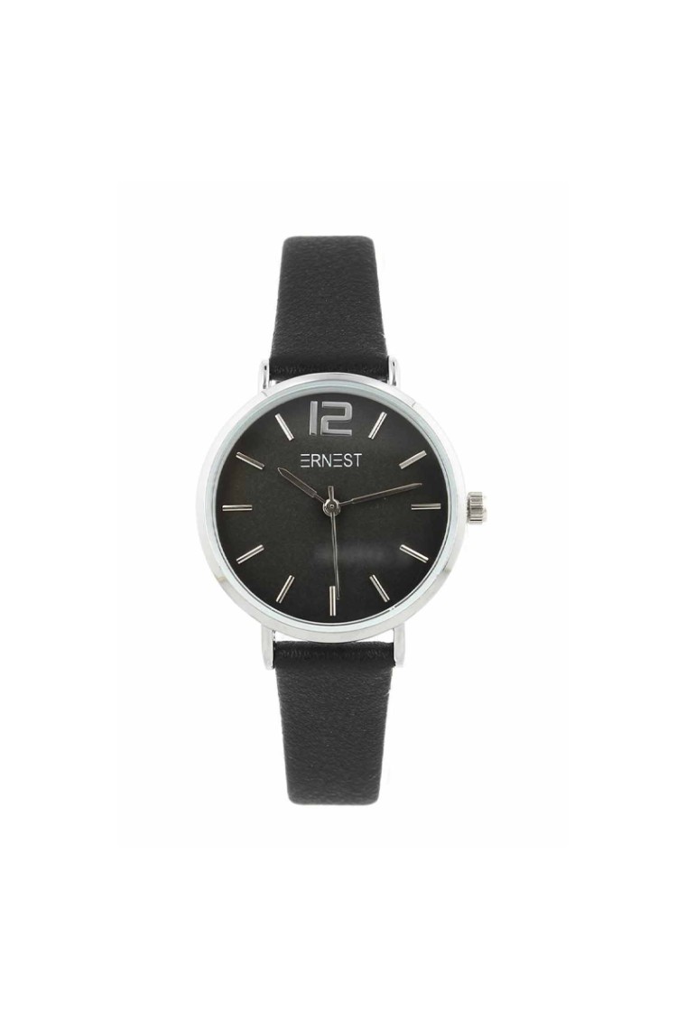 Ernest horloge Silver-Cindy Medium FW25 zwart
