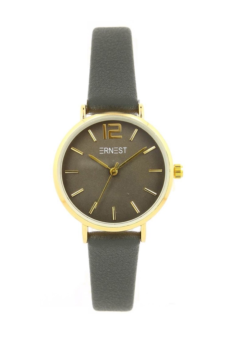 Ernest horloge Gold-Cindy Medium FW25 donkergrijs