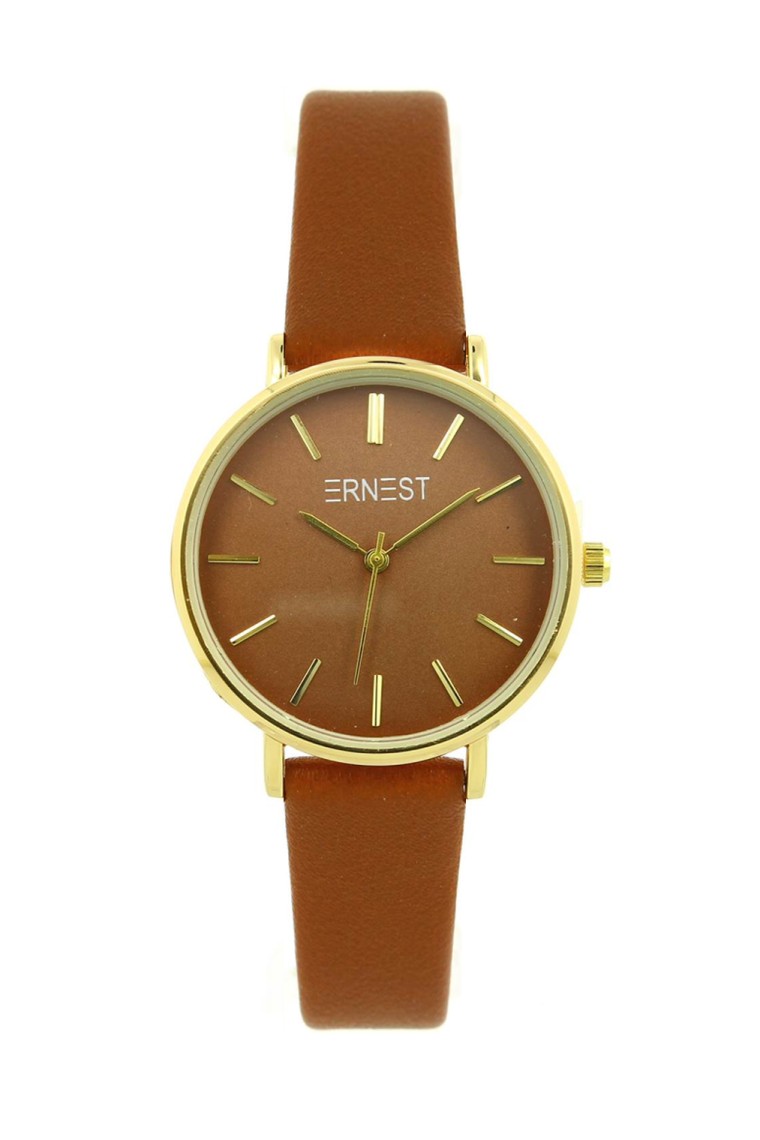 Ernest horloge Gold-Cindy Medium FW25 camel