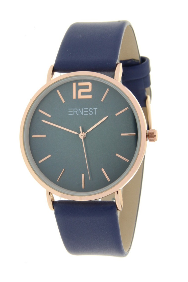 Ernest horloge Rosé-Cindy FW25 diepblauw