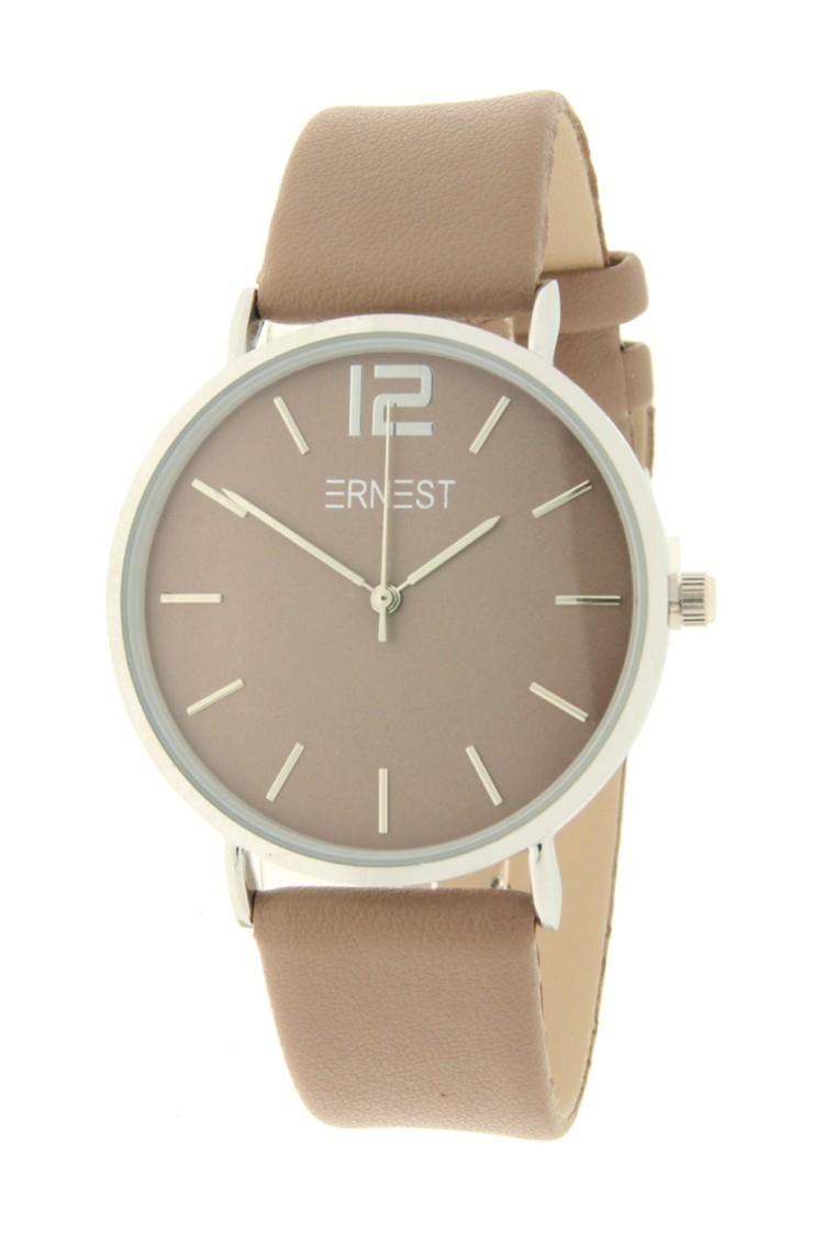 Ernest horloge Silver-Cindy FW25 taupe