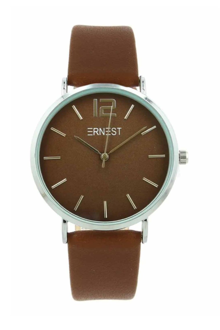 Ernest horloge Silver-Cindy FW25 choco