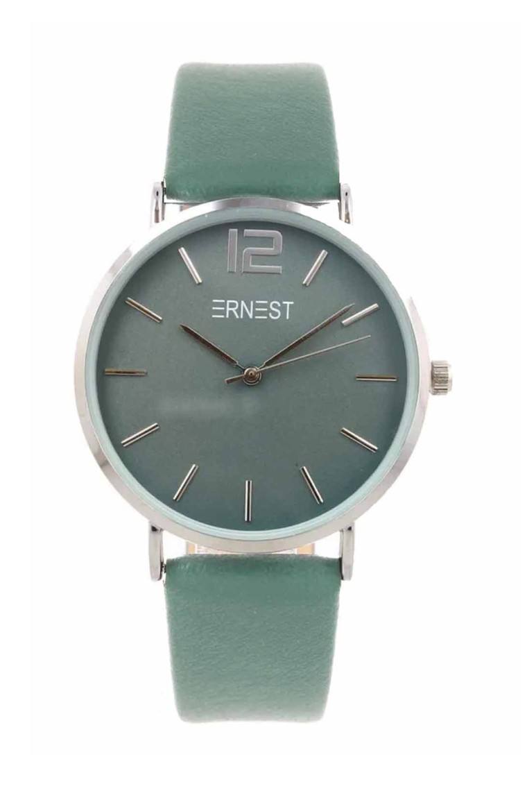 Ernest horloge Silver-Cindy FW25 groen-blauw