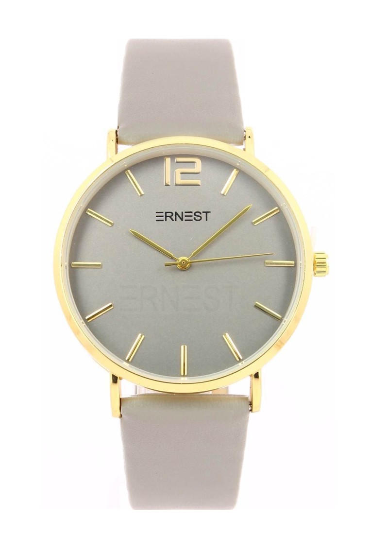 Ernest horloge Gold-Cindy FW25 lichtgrijs