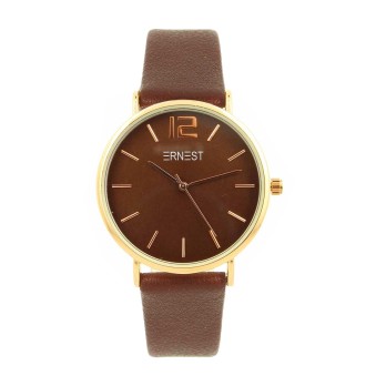 Ernest horloge Gold-Cindy FW25 zacht-choco