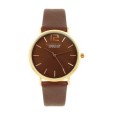 Ernest horloge Gold-Cindy FW25 zacht-choco