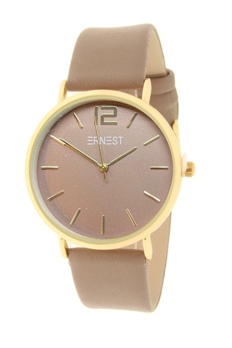 Ernest horloge Gold-Cindy FW25 taupe
