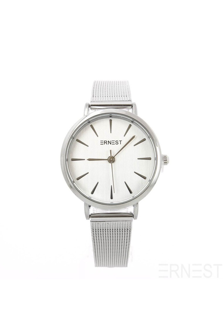 Ernest horloge "Metalina" zilver