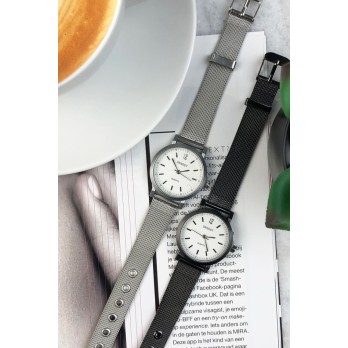 Ernest horloge "Mini-Thalix" zilver