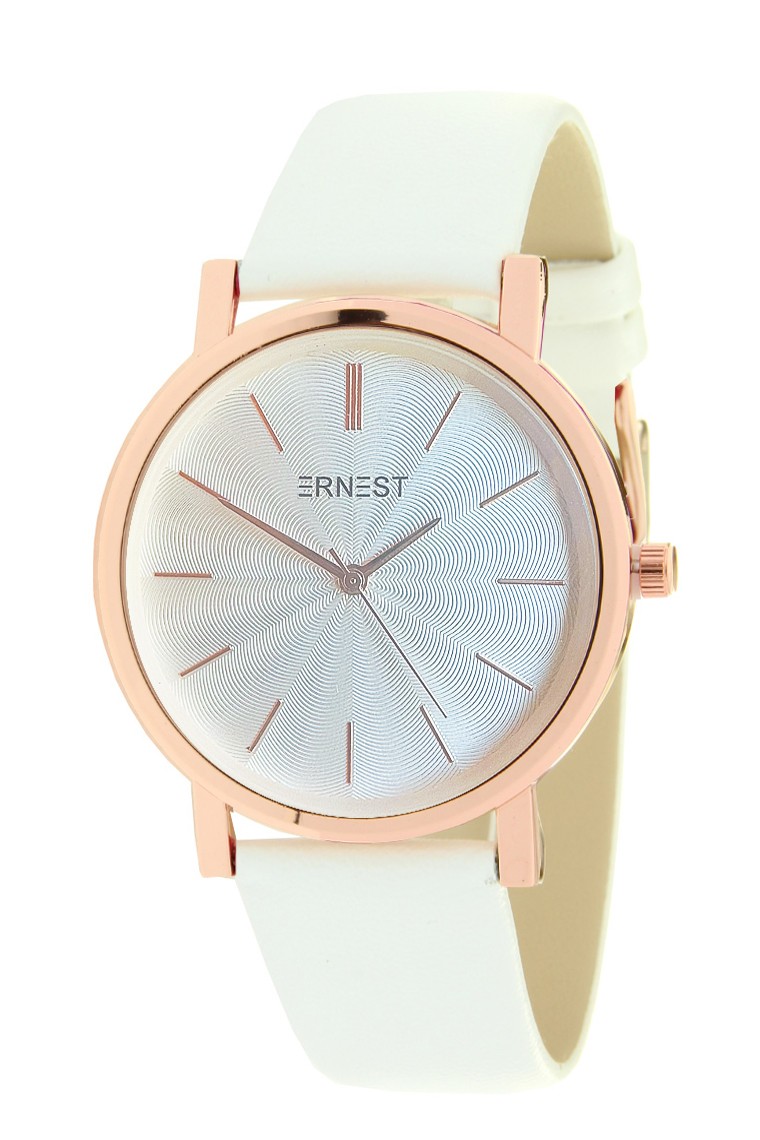 Ernest horloge "Rosé-Andrea" wit