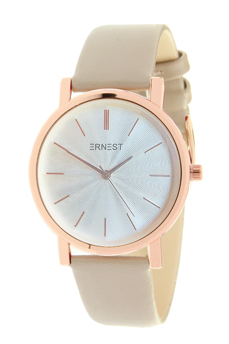 Ernest horloge "Rosé-Andrea" beige Ernest horloge "Rosé-Andrea" beige