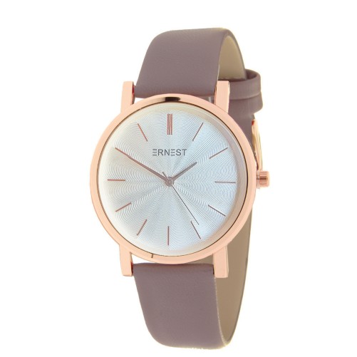 Ernest horloge "Rosé-Andrea" donker taupe