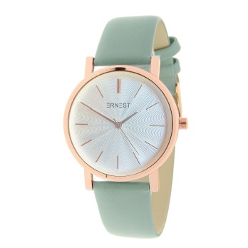 Ernest horloge "Rosé-Andrea" zachtgroen-blauw