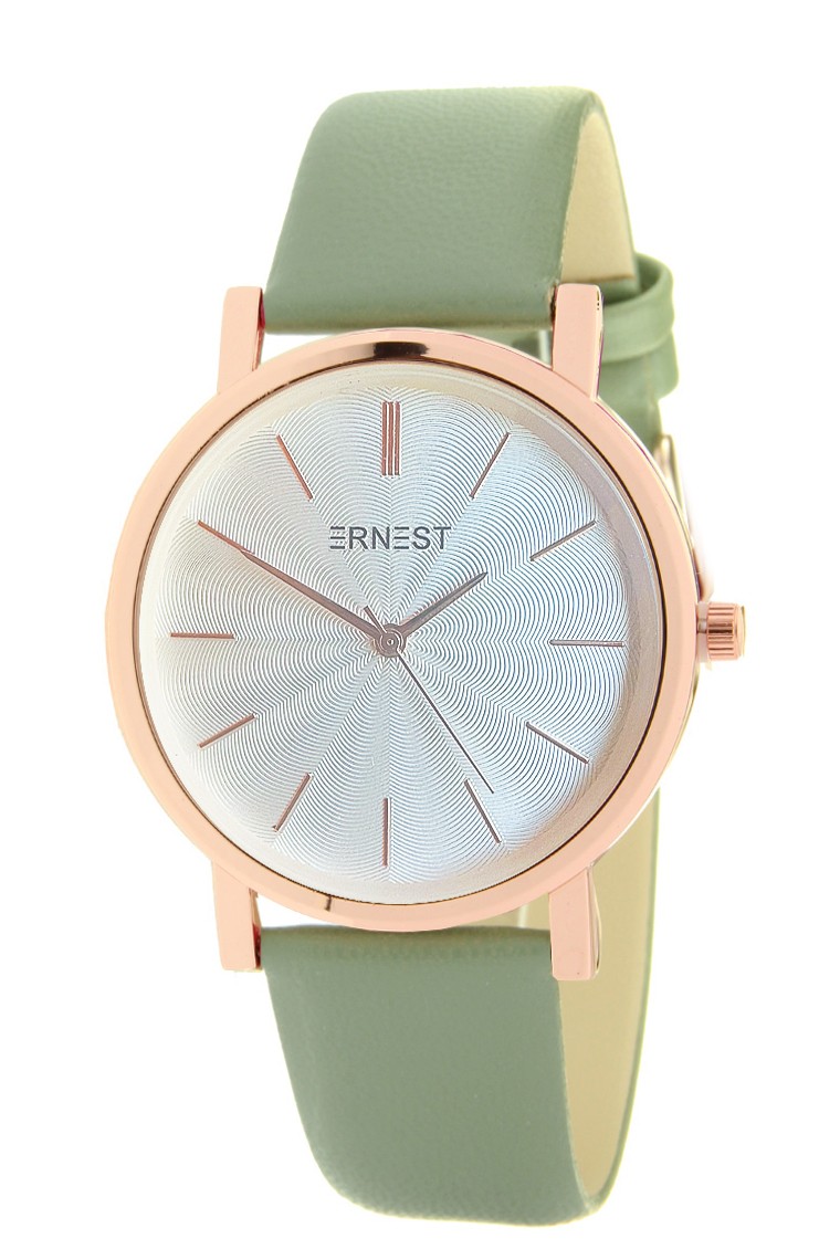 Ernest horloge "Rosé-Andrea" groen Ernest horloge "Rosé-Andrea" groen