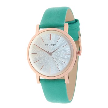 Ernest horloge "Rosé-Andrea" turquoise-groen